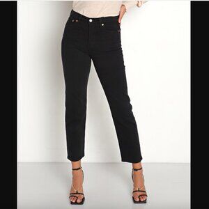 Levi's Wedgie Straight Jeans Black Heart 26"